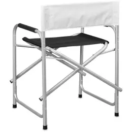 Coated Steel Directors Chair Unbranded Back